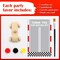 Race Car Party Decorations & Favors – 12 Unfinished Wooden Cars, Wheel-Themed Goodie Bag Stuffers for Boys’ Fast Car Birthday Party